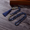 Collar Mala Serenidad Azul Cielo