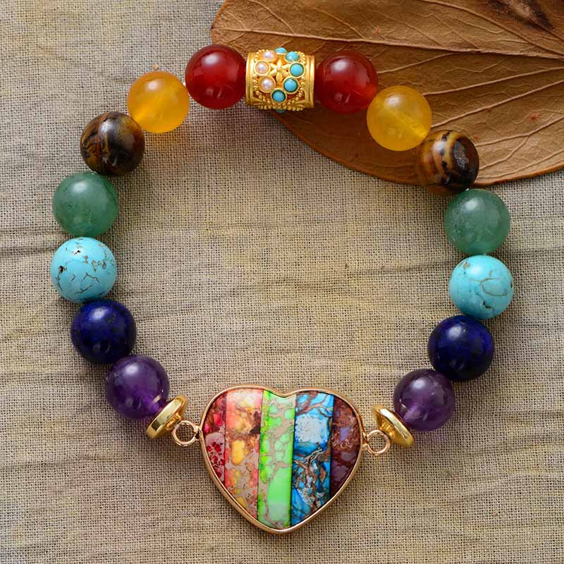 Pulsera Mala De Piedras Naturales Totalmente Viva