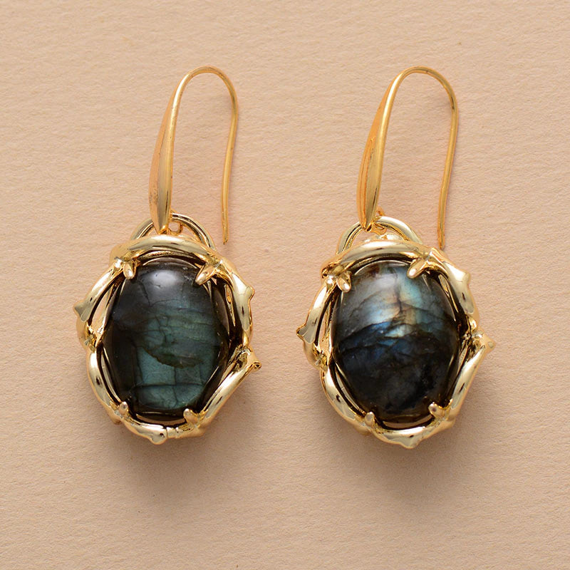 Pendientes Colgantes Mirada De Cristal