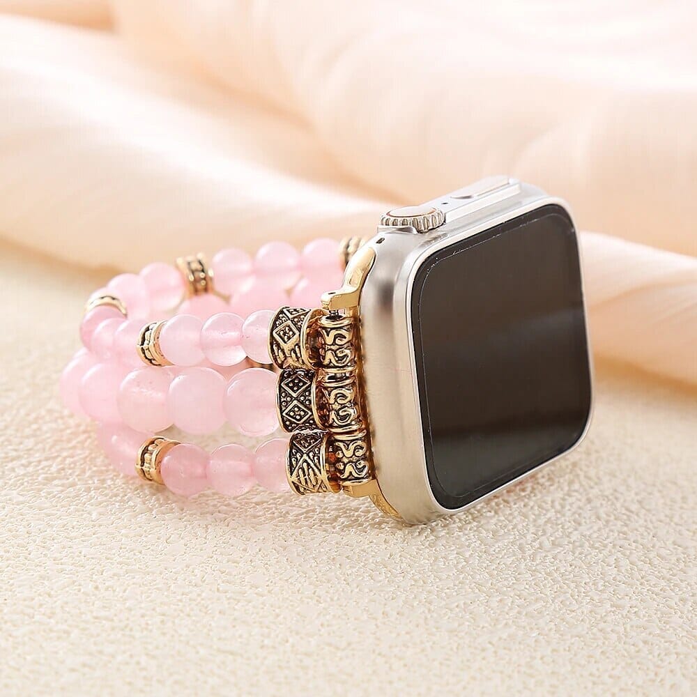 Correa Para Smart Watch Love's Embrace Rose Quartz