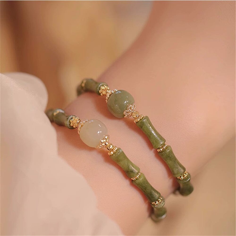 Pulsera Zen Eterna De Jade