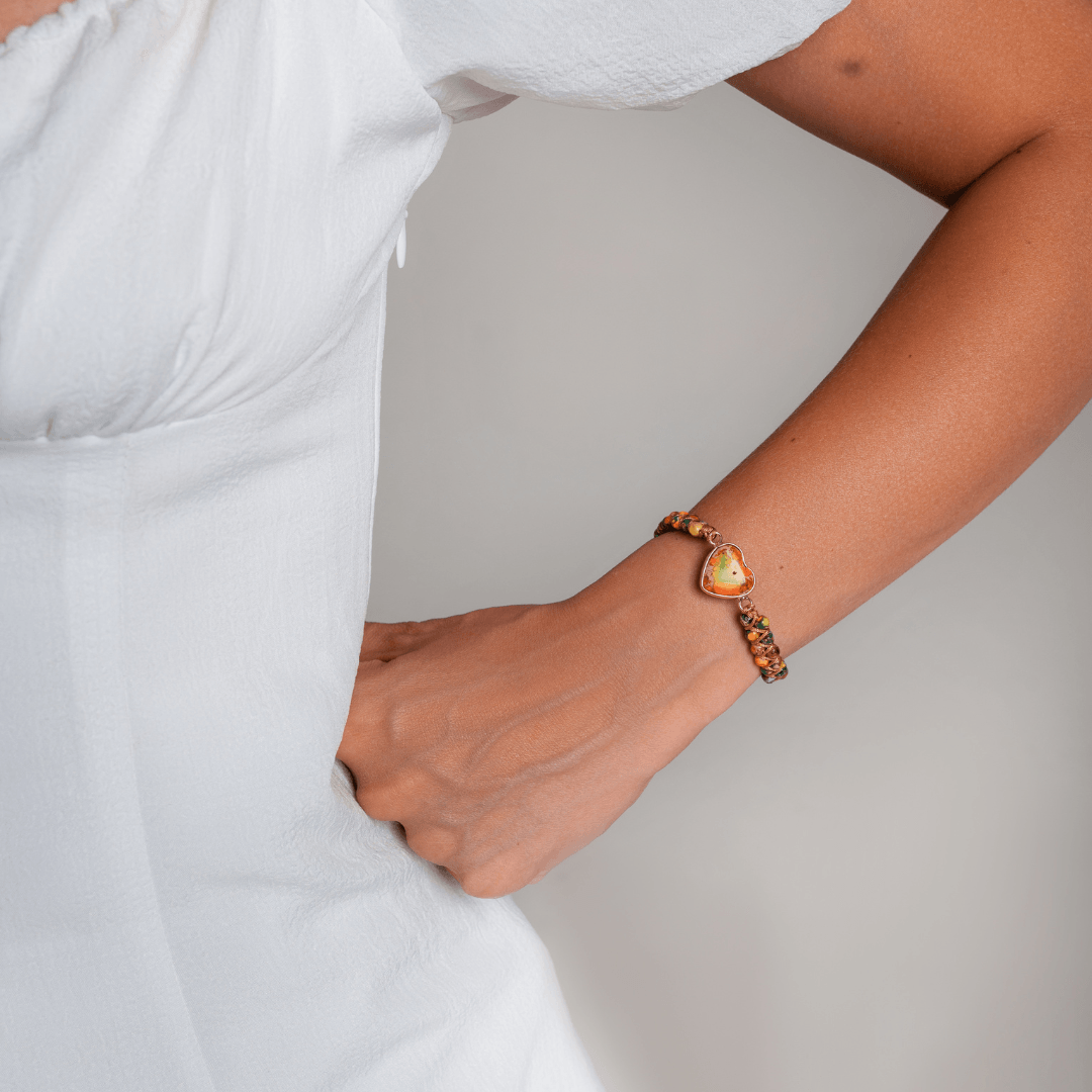 Brazalete De Jade CorazÓn De La PasiÓn