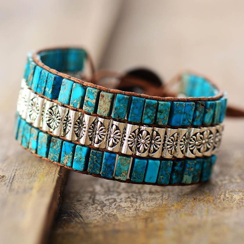 Pulsera De Jaspe Antiguo
