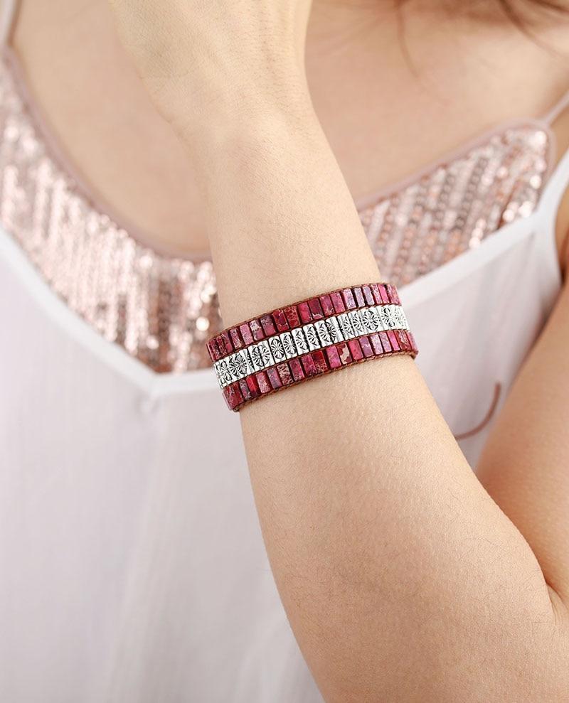 Pulsera De Jaspe Antiguo