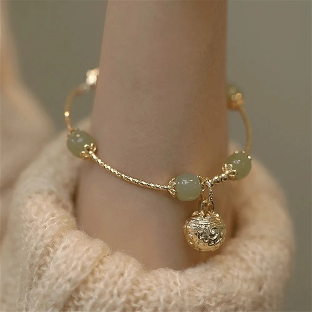 Brazalete de jade Armonía celestial hetiana