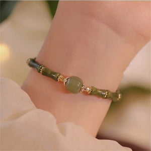 Pulsera Zen Eterna De Jade