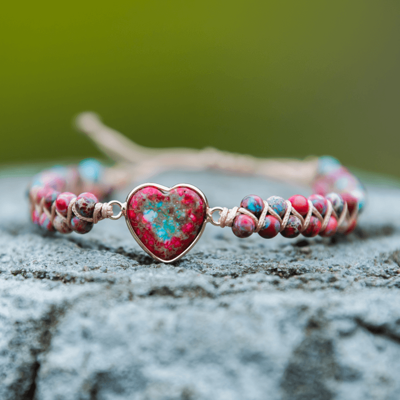 Brazalete  Del Corazón Pasión De La Amistad