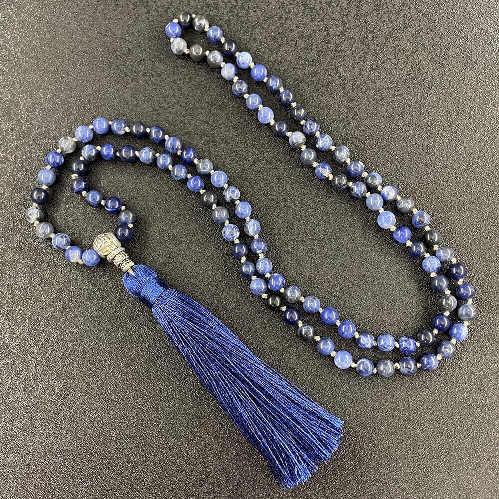 Collar Mala De Piedras Preciosas Naturales Espíritu Radiante