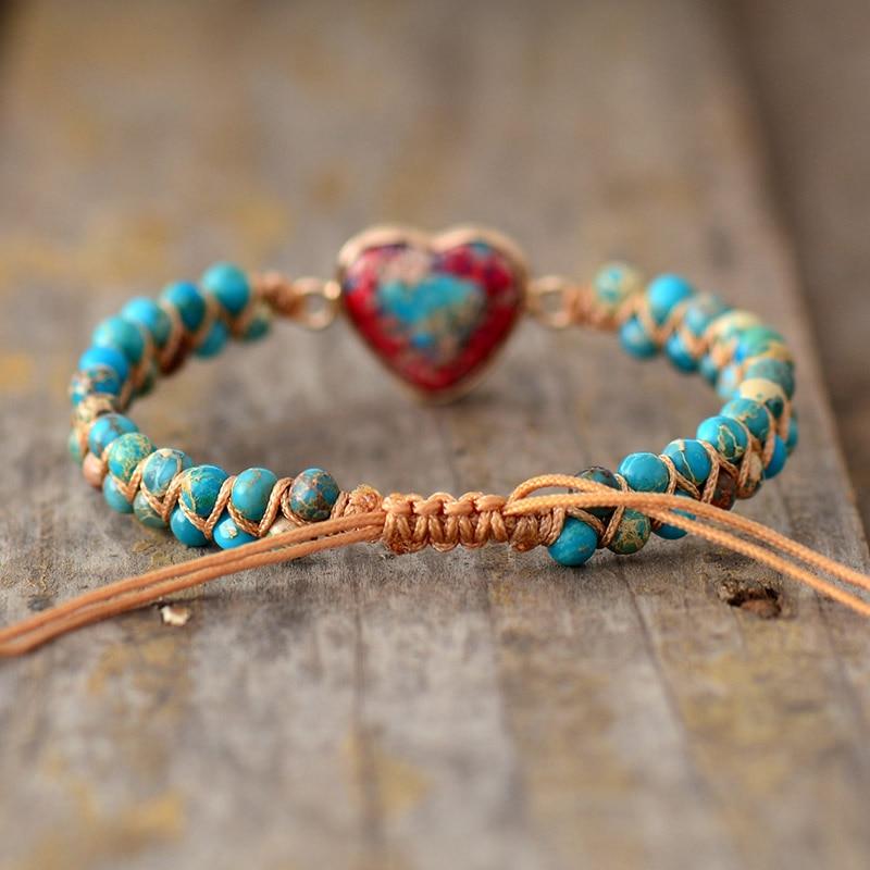 Brazalete  Del Corazón Pasión De La Amistad