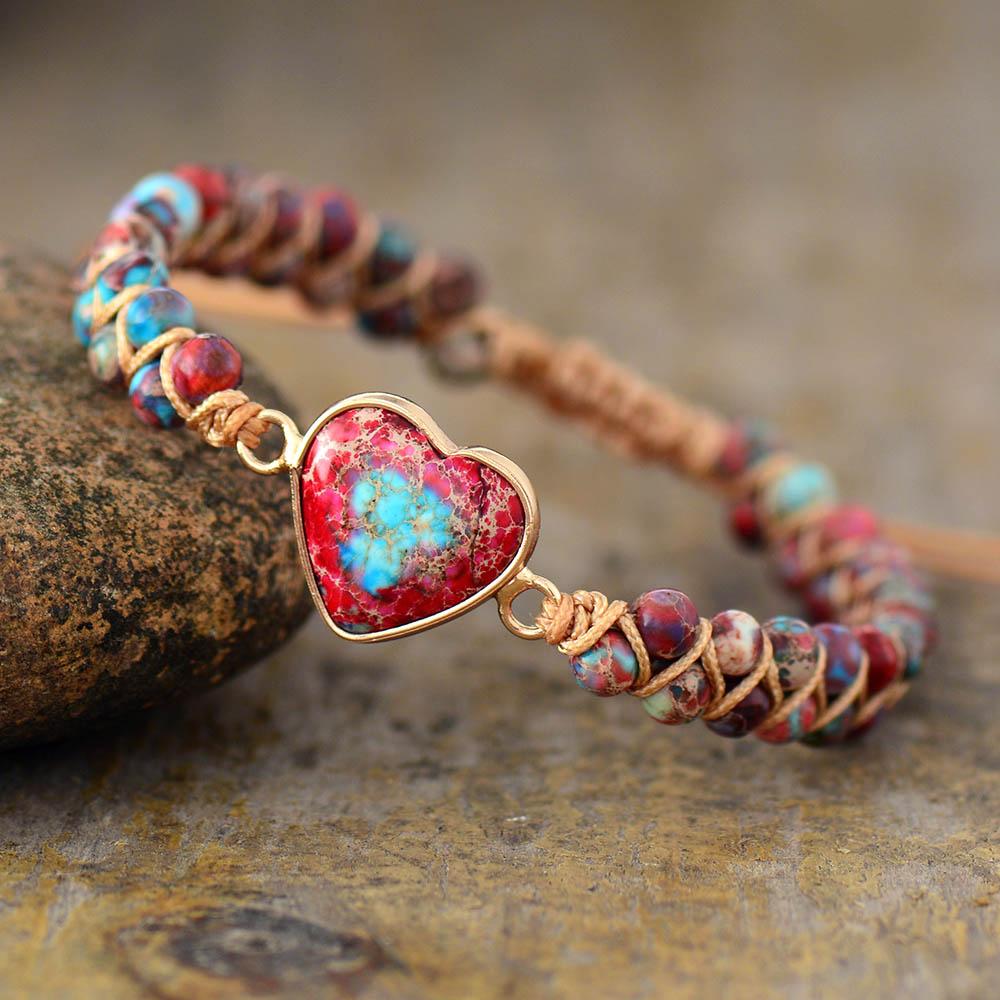 Brazalete  Del Corazón Pasión De La Amistad