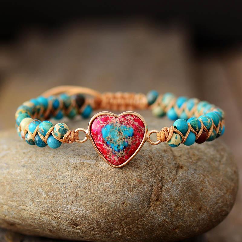 Brazalete  Del Corazón Pasión De La Amistad