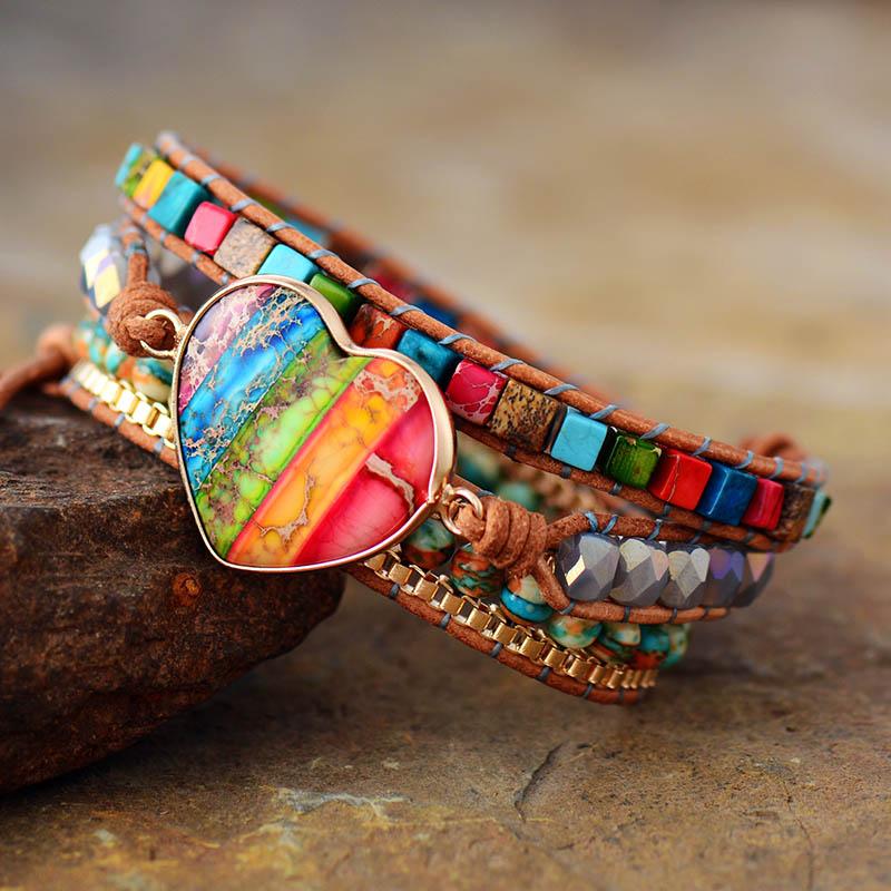 Chakras Vibrantes Brazalete De Protección