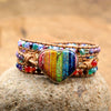 Brazalete Chakra Amor De Arcoiris