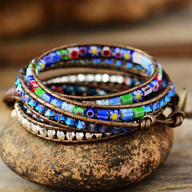 Brazalete De ProtecciÓn EnergÍa Floral