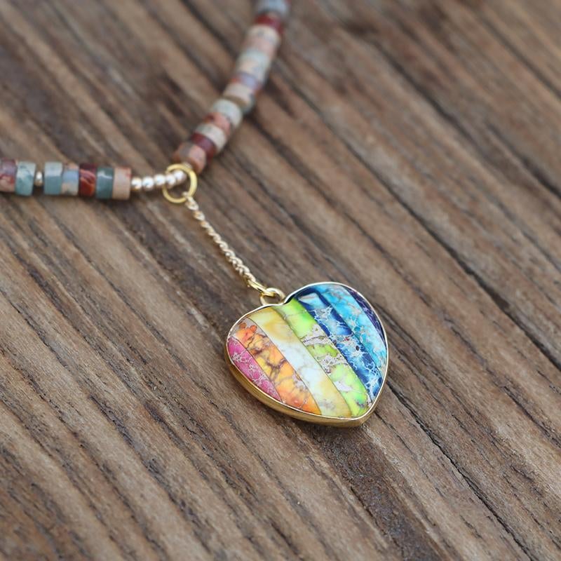 Set De Curación De Chakras Con Piedras De Piel De Serpiente