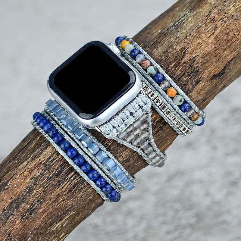 Correa De LapislÁzuli Azul Profundo Para Apple Watch