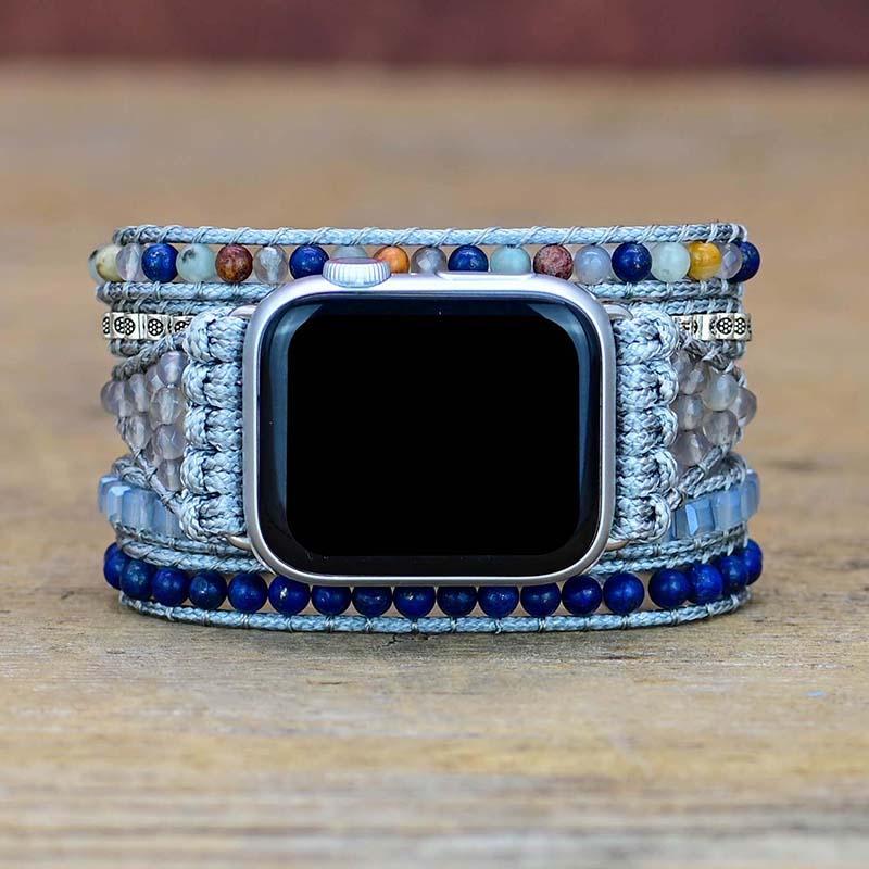 Correa De LapislÁzuli Azul Profundo Para Apple Watch