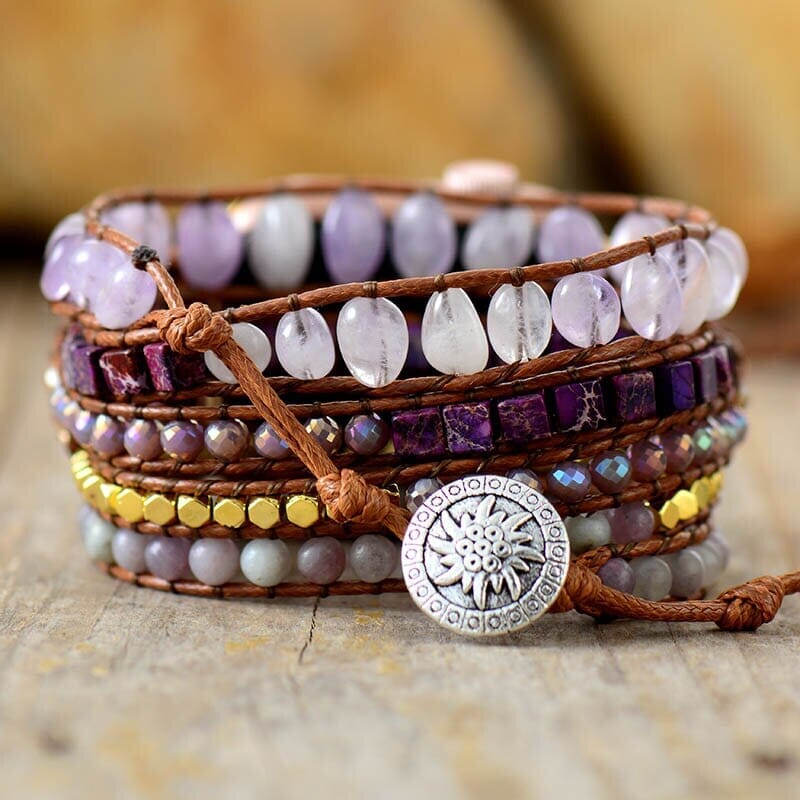 Correa Jade Violeta Suave Y Sereno Para Apple Watch