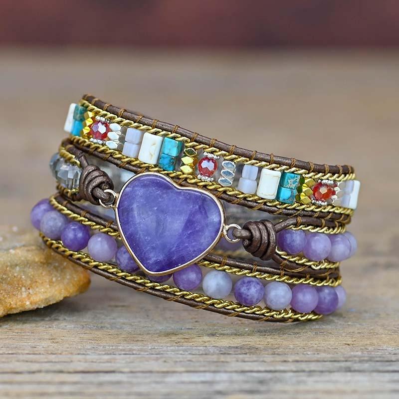 Pulsera De Amatista Calmante