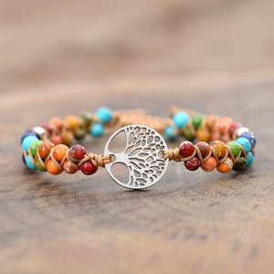 Pulsera De Los 12 Chakras Árbol De La Vida Alineadora