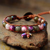 Pulsera  Curativa Boho  De Piedras Preciosas