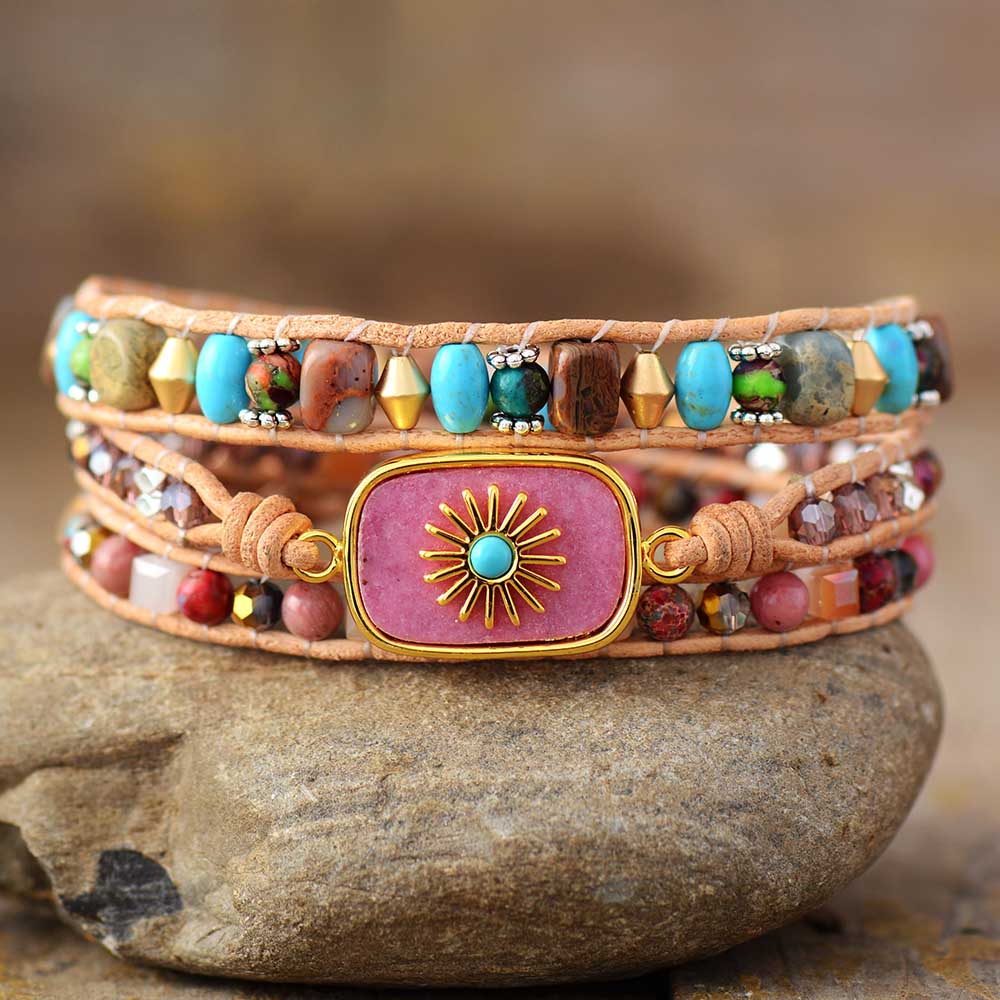 Pulsera Boho Rayo De Sol