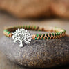 Pulsera Trenzada Espiritual Árbol De La Vida