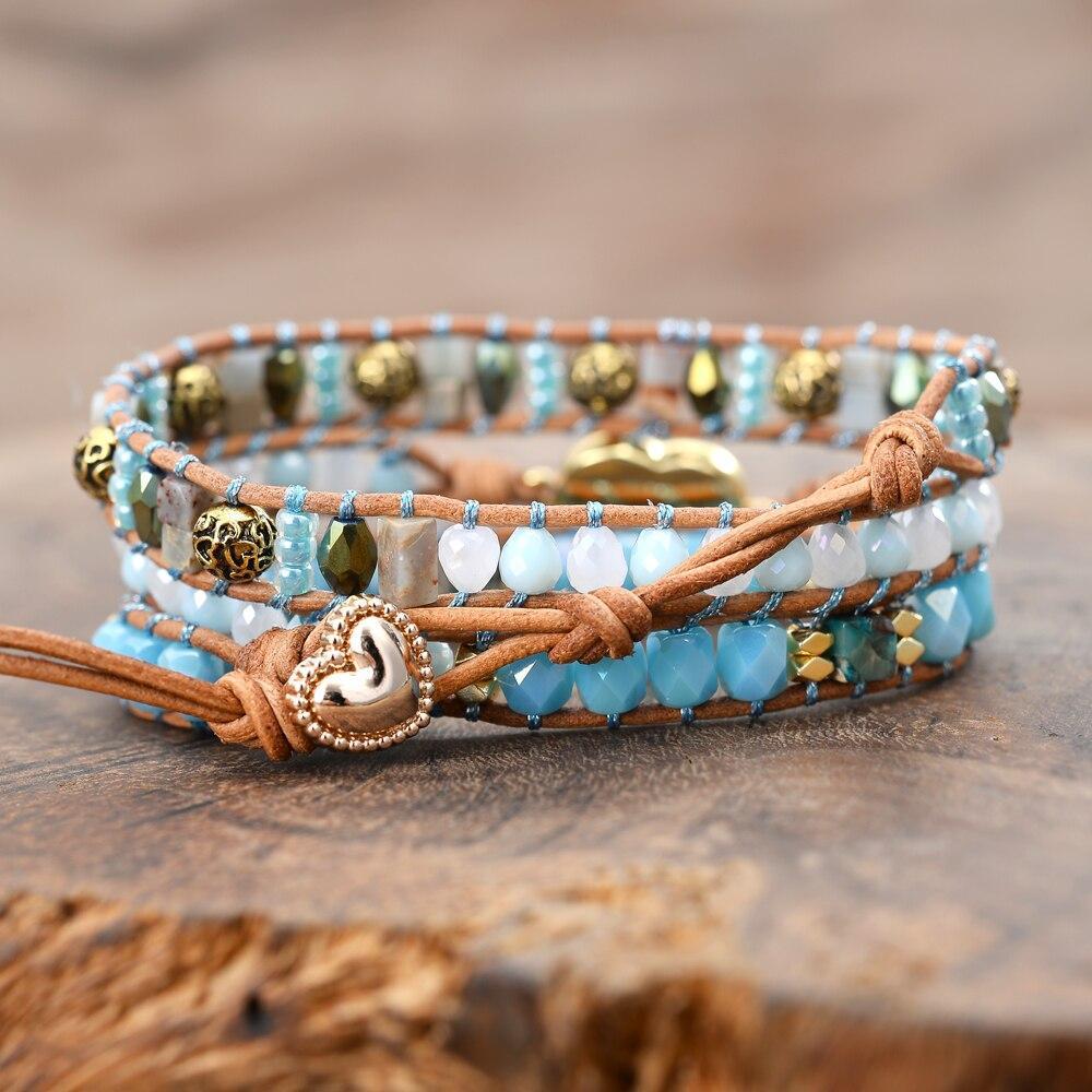 Pulsera Corazón De Ópalo Deep Detox