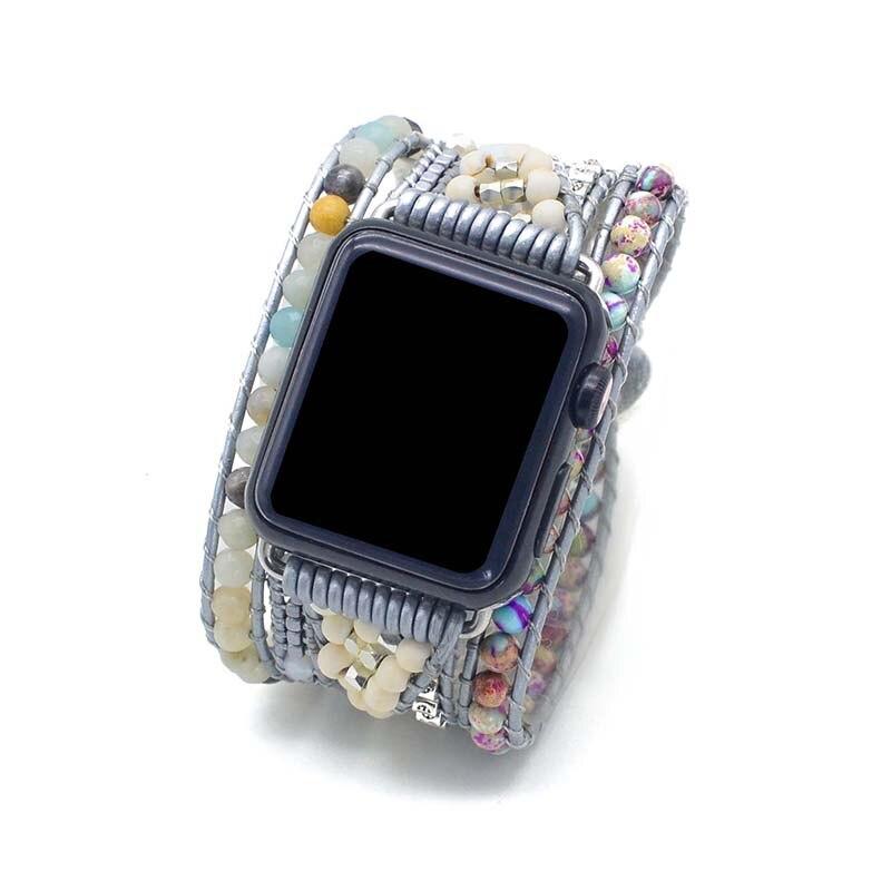 Correa De ProtecciÓn De Turquesa Curativa Para Apple Watch