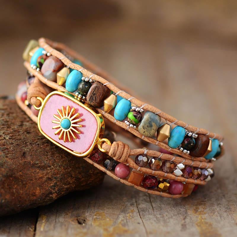 Pulsera Boho Rayo De Sol