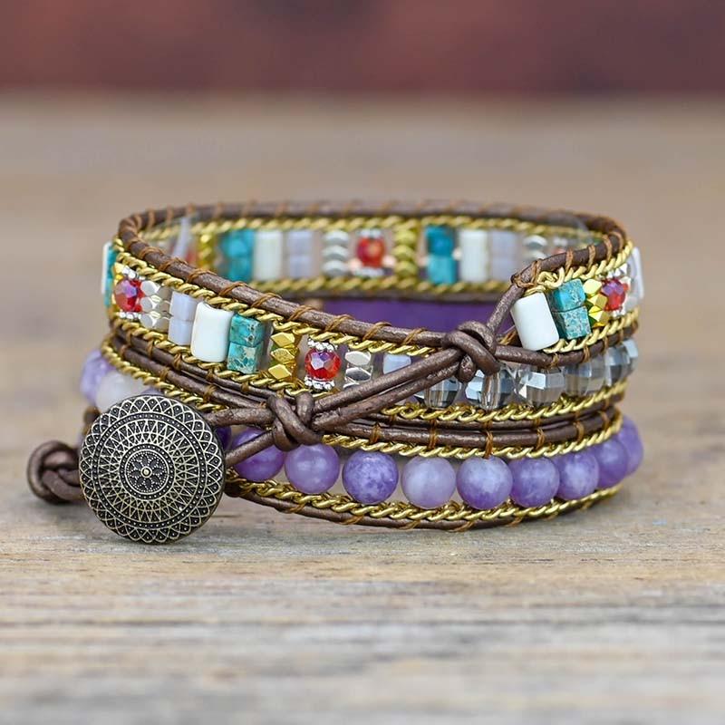 Pulsera De Amatista Calmante