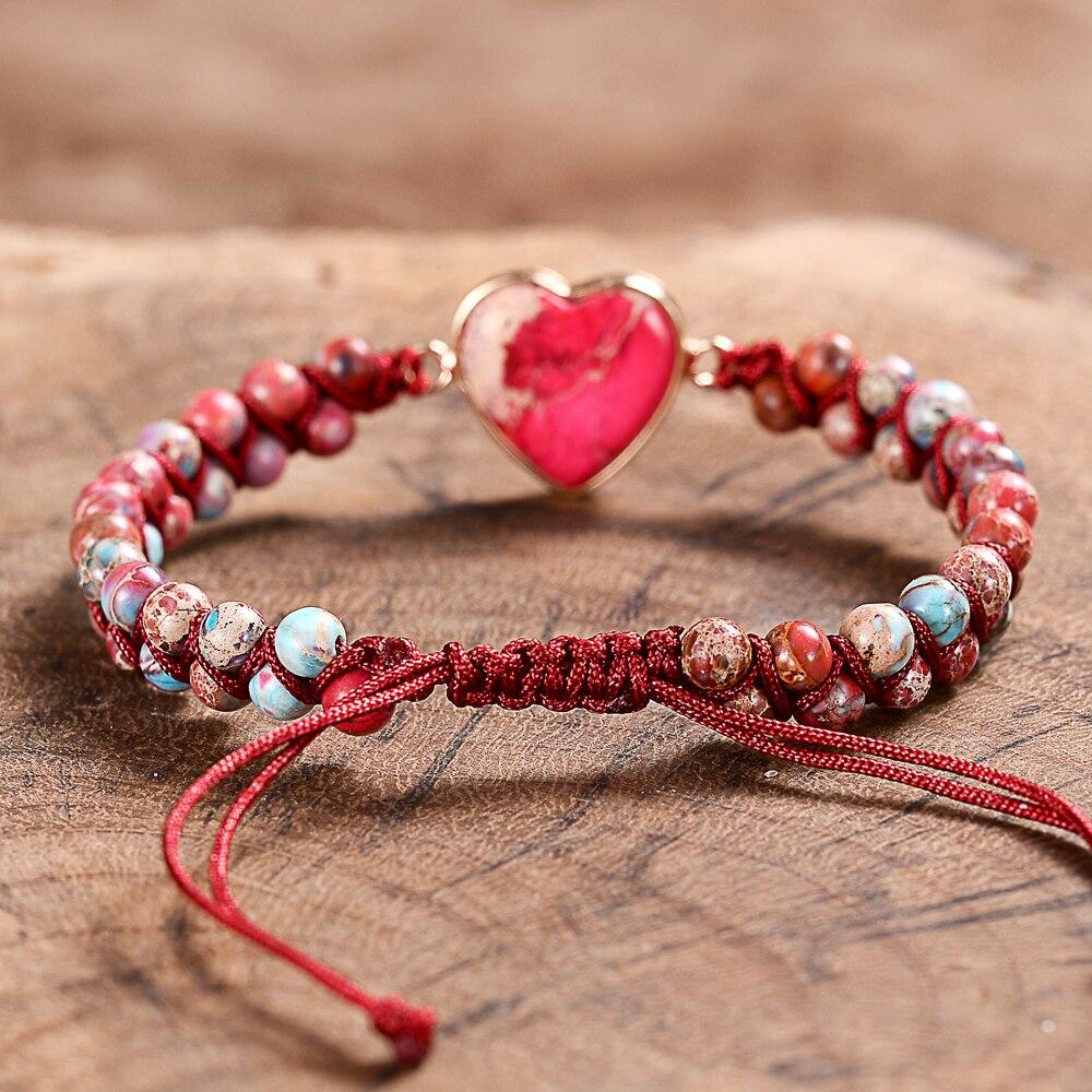 Pulsera CorazÓn Trenzado PasiÓn Feroz