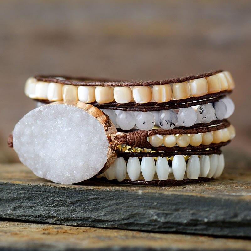 Pulsera De Jade Blanco Purificador