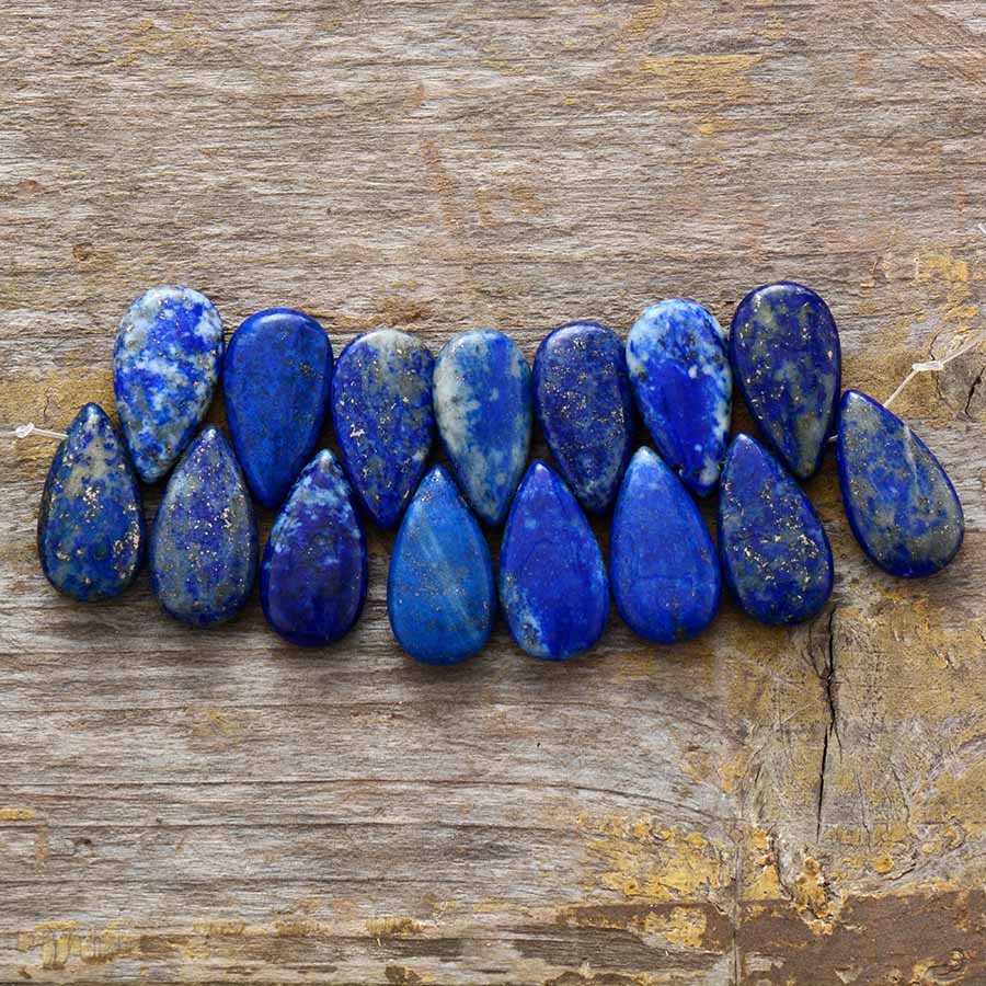 Pendientes De Lapis Azul Profundo De Los SoÑadores