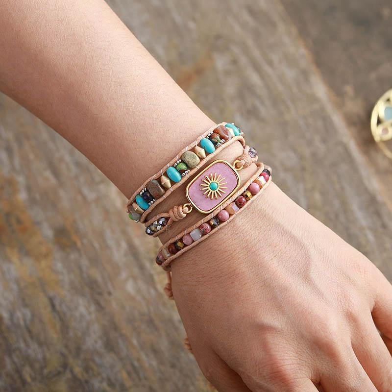 Pulsera Boho Rayo De Sol