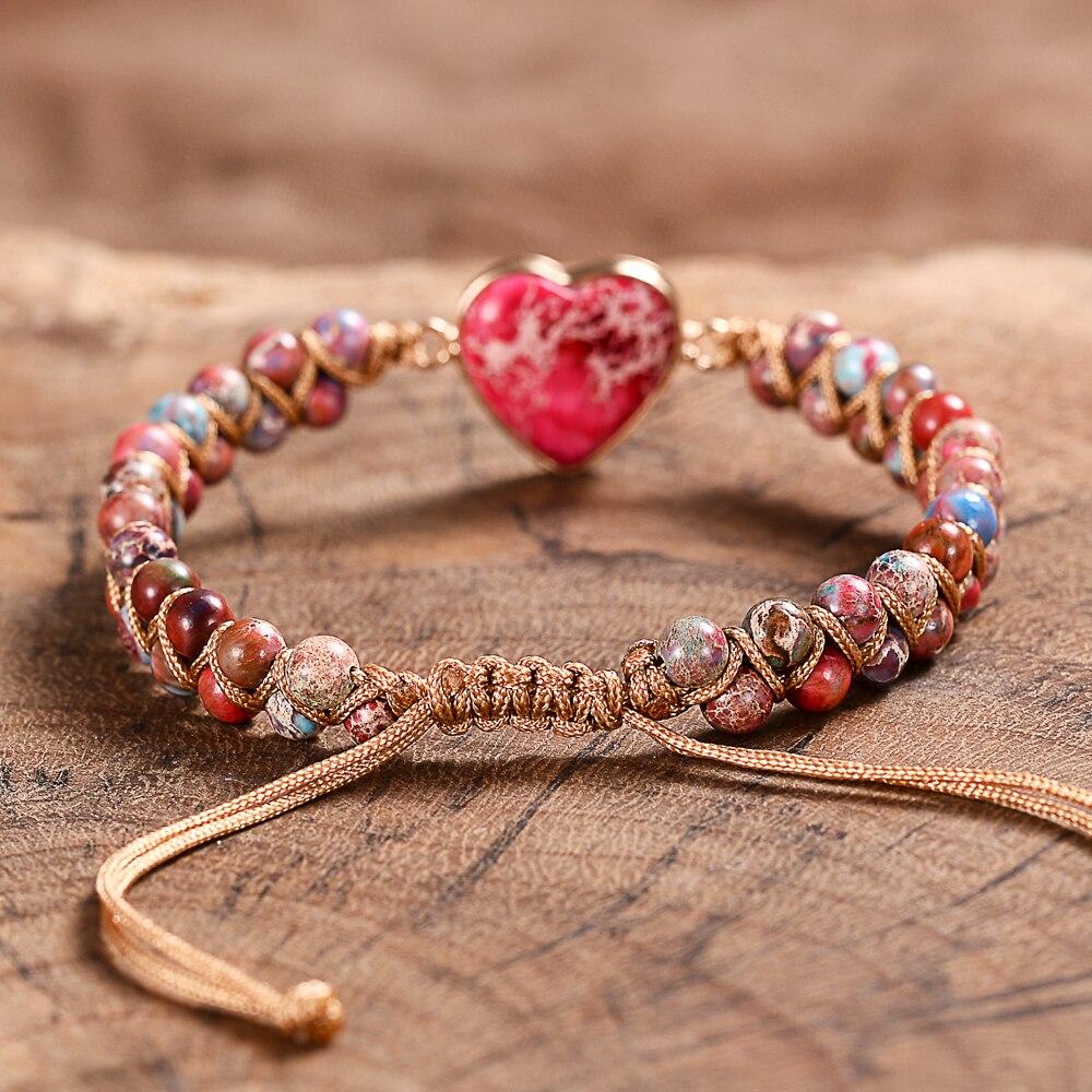 Pulsera CorazÓn Trenzado PasiÓn Feroz