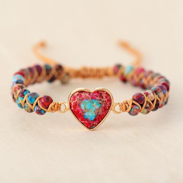 Brazalete  Del Corazón Pasión De La Amistad