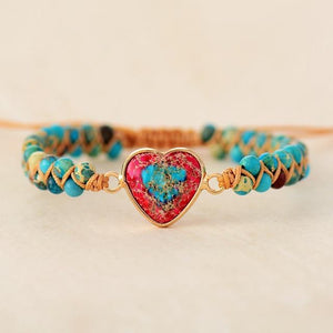 Brazalete  Del Corazón Pasión De La Amistad