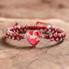 Pulsera CorazÓn Trenzado PasiÓn Feroz