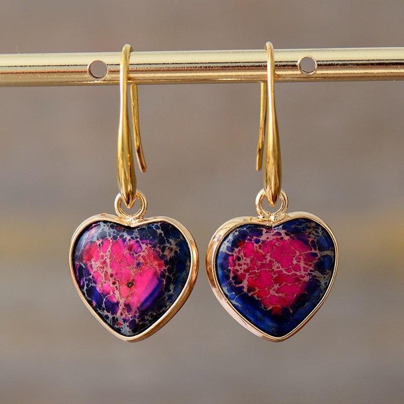 Pendientes Colgantes ClÁsicos En Forma De CorazÓn